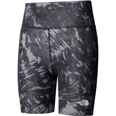 The North Face Dames Flex 8in Aop Tights (Maat XS, Zwart)