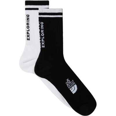 The North Face Everyday Crew Nse 2er Pack Sokken (Maat 38 , Zwart)