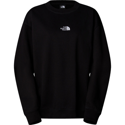 The North Face Dames Essential Oversize Crew Trui (Maat S, Zwart)
