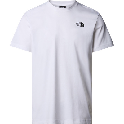 The North Face Heren Vertical T-shirt (Maat S, Wit)