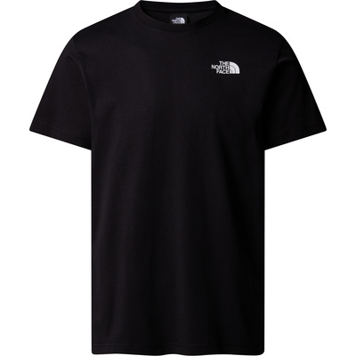 The North Face Heren Vertical T-shirt (Maat S, Zwart)