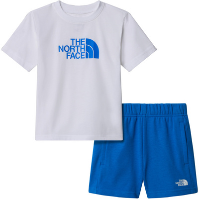 The North Face Enfants Kid Cotton Graphic Summer Set (taille 104, Blanc)