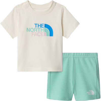 The North Face Kinderen Baby Cotton Graphic Summer Set (Maat 64 , Wit)