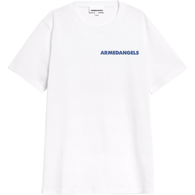 ARMEDANGELS Heren Maarkos Light Smile T-shirt