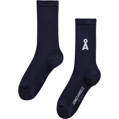 Armedangels Saamus Bold Sokken (Maat 39 , Blauw)