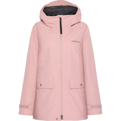 Didriksons Dames Tone Parka (Maat XS, licht roze)