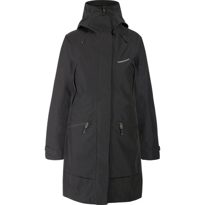 Didriksons Dames Ilma 8 Parka (Maat XS, Zwart)