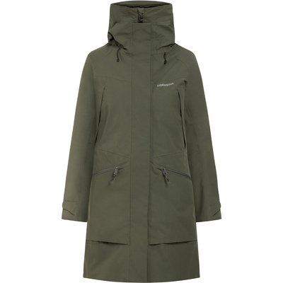 Didriksons Dames Ilma 8 Parka (Maat L, Groen)