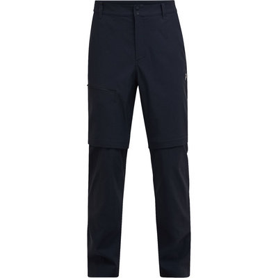 Peak Performance Heren Iconiq Zip-Off Broek (Maat S, Zwart)