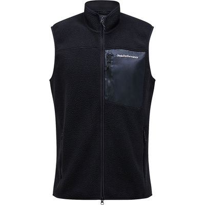 Peak Performance Heren Pile Bodywarmer (Maat M, Zwart)