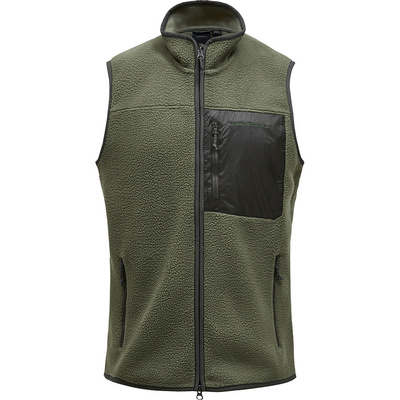 Peak Performance Heren Pile Bodywarmer (Maat M, Groen)