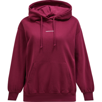 Peak Performance Dames Original Terry Hoodie (Maat XS, Roze)