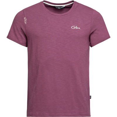 Chillaz Heren Mountain Logo T-shirt (Maat XXL, Rood)