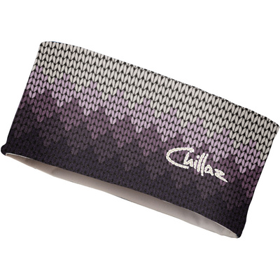 Chillaz Knitted Mountains Hoofdband (Maat ONE SIZE, Paars)