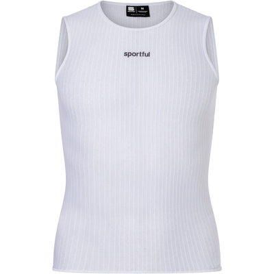 Sportful Heren Pro Baselayer Tank top (Maat M, Wit)