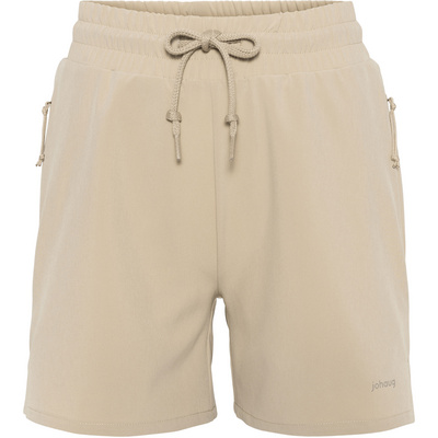 Johaug Dames Strut Microfiber Korte broek (Maat S, Beige)