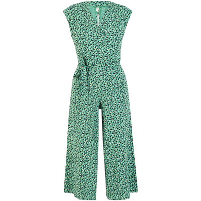 Blutsgeschwister Dames Hello Fritjes Culotte Jumpsuit (Maat S, Groen)
