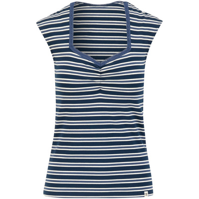 Blutsgeschwister Dames Let Romance Rule T-shirt (Maat S, Blauw)