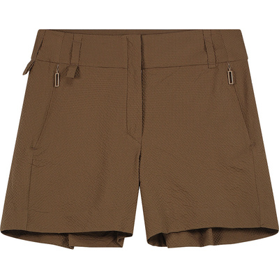 Jeanne Baret Dames Sunflower Chino Korte broek (Maat XXS, Bruin)