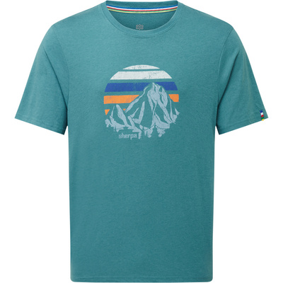 Sherpa Adventure Gear Heren Bali Retro Sunset T-shirt