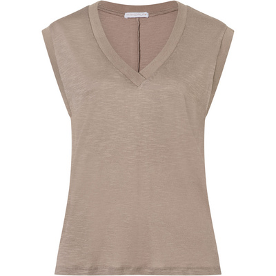 Mandala Dames Biarritz T-shirt (Maat M, Bruin)