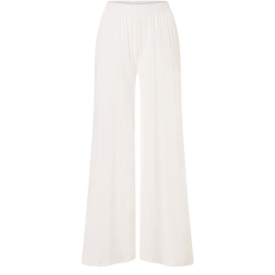 Mandala Dames Cozy Day Broek (Maat XS, Wit)