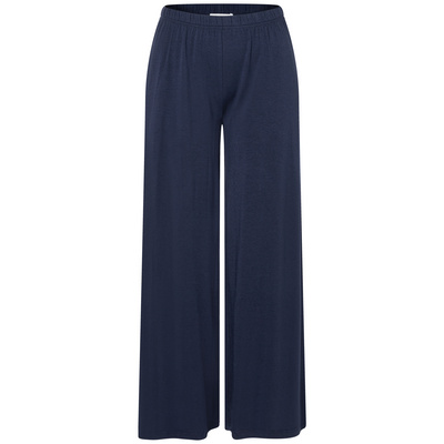 Mandala Dames Cozy Day Broek (Maat S, Blauw)