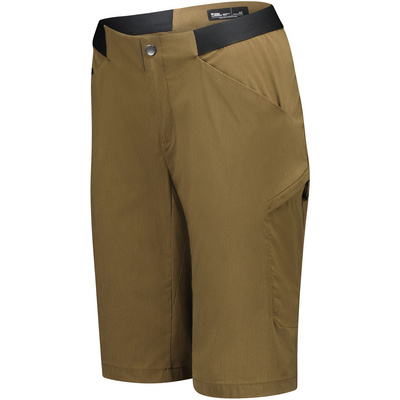 Mons Royale Dames Diversion Merino Trail Korte broek (Maat S, Olijf)