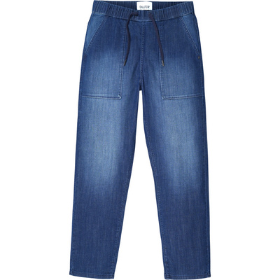 Duer Dames Performance Denim Lite Harbour Broek (Maat L, Blauw)