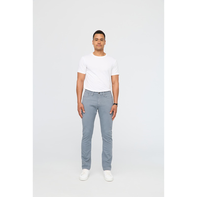 Duer Heren No Sweat Relaxed Taper Broek (Maat S, Blauw)