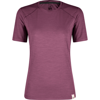 Montura Dames Merino Mix T-shirt (Maat S, Paars)