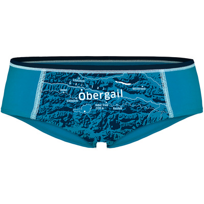 Ein schöner Fleck Erde Dames Obergail Onderbroek (Maat XS, Turquoise)