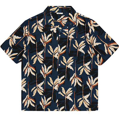 Barts Heren Ryesi Overhemd (Maat L , Blauw)