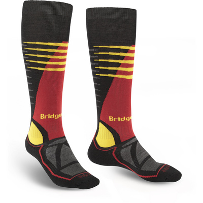 Bridgedale Heren Ski Midweight Sokken (Maat 48 , Zwart)