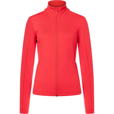 Bergzeit Basics Dames Kaikkialla Salla Fleece Jas (Maat M, Rood)