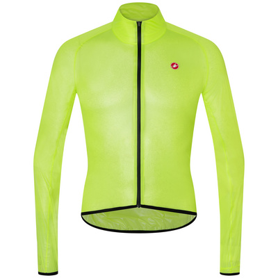 Castelli Homme Veste Squall Shell (taille L, Jaune)