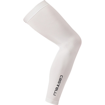 Castelli Upf 50 + Light Leg 2 Beenstukken (Maat L, Wit)