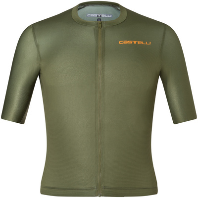 Castelli Homme Maillot Unlimited Entrata 3 (taille S, Vert)