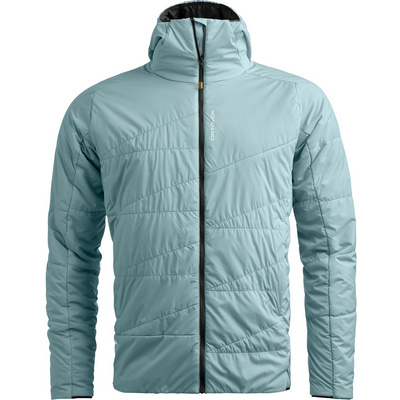Ortovox Heren Swisswool Piz Duan Jas (Maat XL, Blauw)