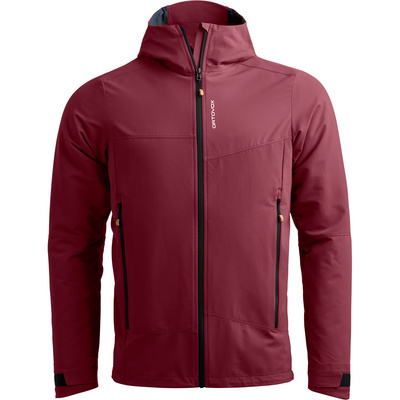Ortovox Homme Veste Seceda Softshell (taille XXL, Rouge)