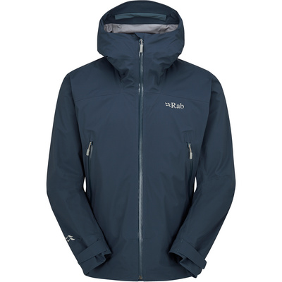 Rab Heren Firewall Light Jas (Maat XL, Blauw)