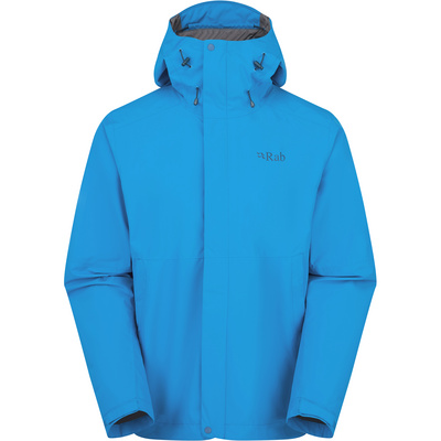 Rab Heren Downpour Jas (Maat M, Blauw)
