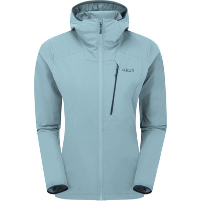 Rab Dames Borealis Alpine Hoodie Jas (Maat S, Blauw)