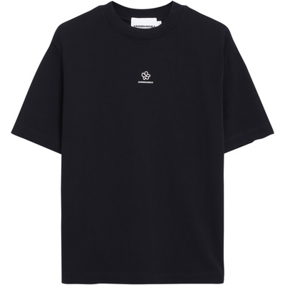 Armedangels Dames Tarjaa Back Flowaa T-shirt (Maat S, Zwart)