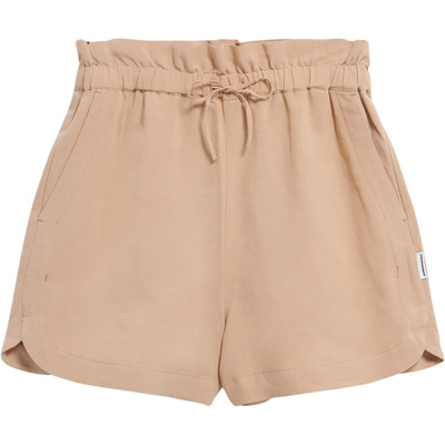 Armedangels Dames Vaanna Lino Korte broek (Maat XS, Beige)
