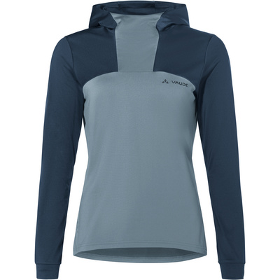 Vaude Dames Qimsa Hoodie (Maat M, Blauw)
