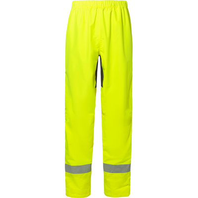Vaude Heren Luminum Rain Broek (Maat L, Geel)