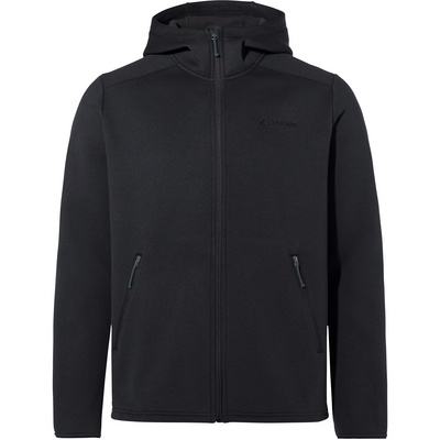 Vaude Heren Idris Fleece Hoodie Jas (Maat S, Zwart)
