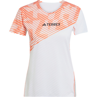 adidas Terrex Dames Techrock Pro T-shirt (Maat XS, Wit)
