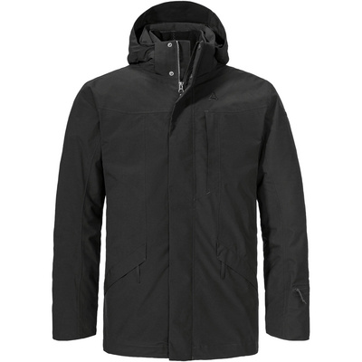 Schöffel Heren Style Borkol 3in1 Parka (Maat 3XL, Zwart)